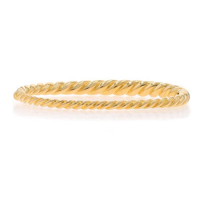 David Yurman Pure Form Cable Bracelet Yellow Gold