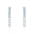 2.45ctw Diamond Earrings White Gold