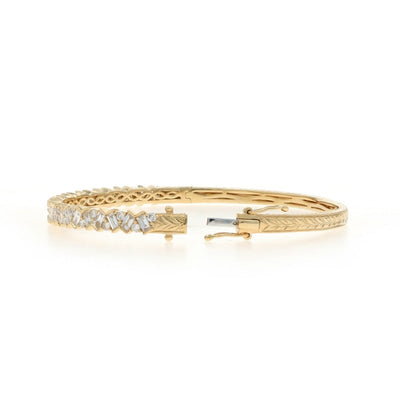 2.00ctw Diamond Women's Bracelet Yellow Gold