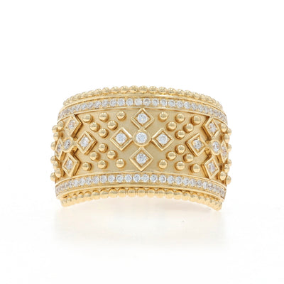 Doves by Doron Paloma .33ctw Diamond Band Yellow Gold