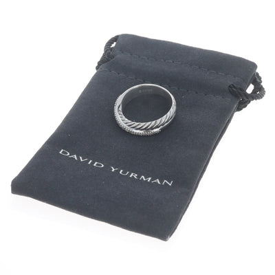 David Yurman Crossover .15ctw Diamond Band Sterling Silver