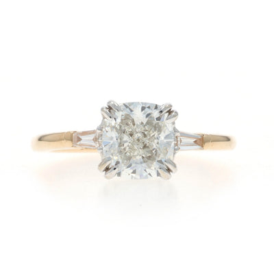 2.68ctw Diamond and Diamond Ring Yellow Gold