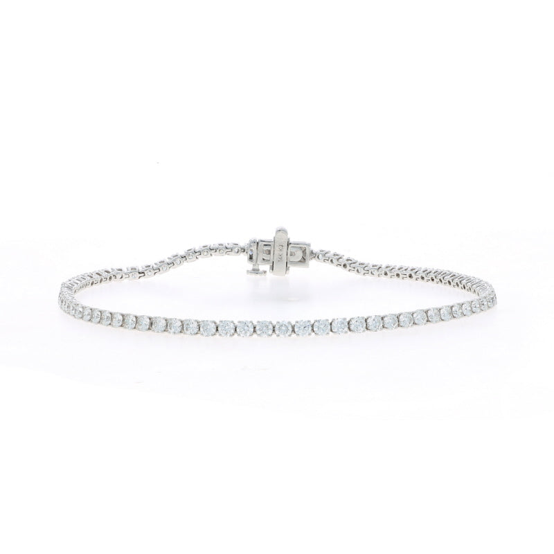2.96ctw Diamond Bracelet White Gold