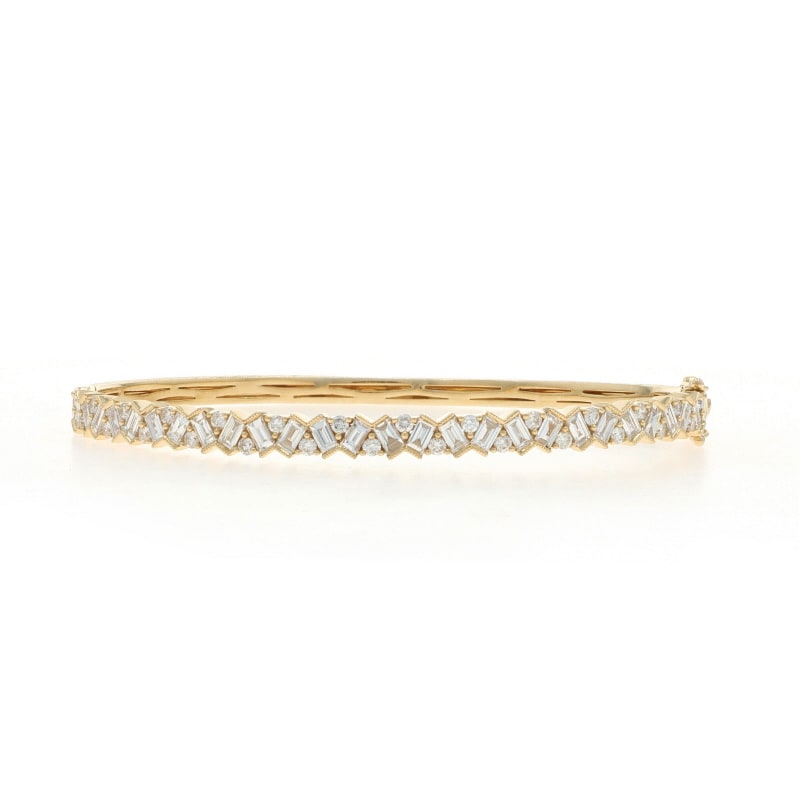 2.00ctw Diamond Women's Bracelet Yellow Gold