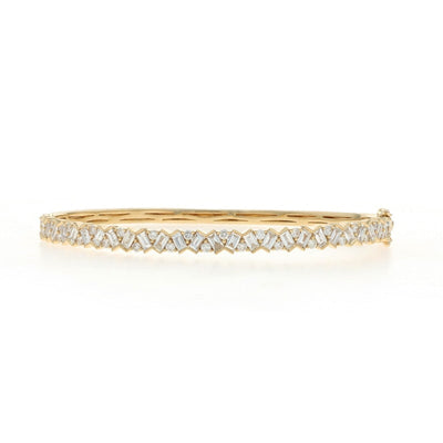 2.00ctw Diamond Women's Bracelet Yellow Gold