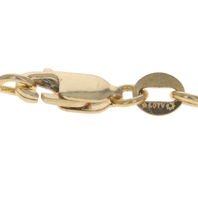 Box Chain Necklace Yellow Gold