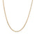 Box Chain Necklace Yellow Gold