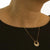 .26ctw Mother of Pearl and Diamond Pendant Necklace Yellow Gold