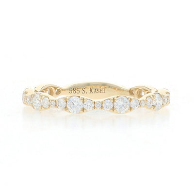 .62ctw Diamond Band Yellow Gold