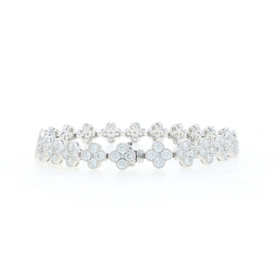 5.94ctw Diamond Bracelet White Gold