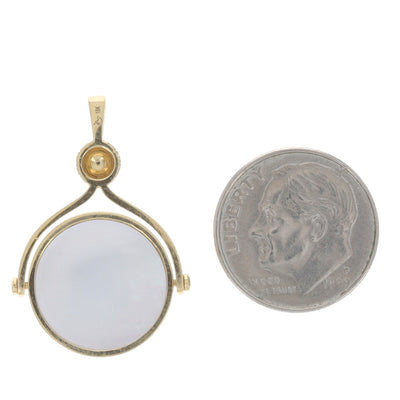 .24ctw Diamond Pendant Yellow Gold