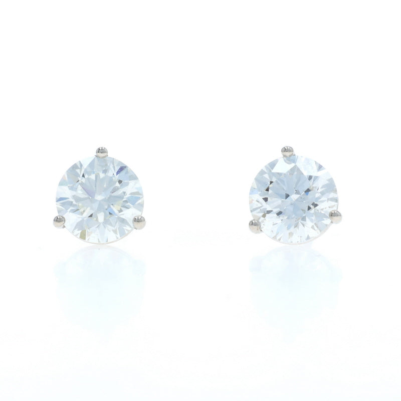 3.00ctw Diamond Earrings White Gold