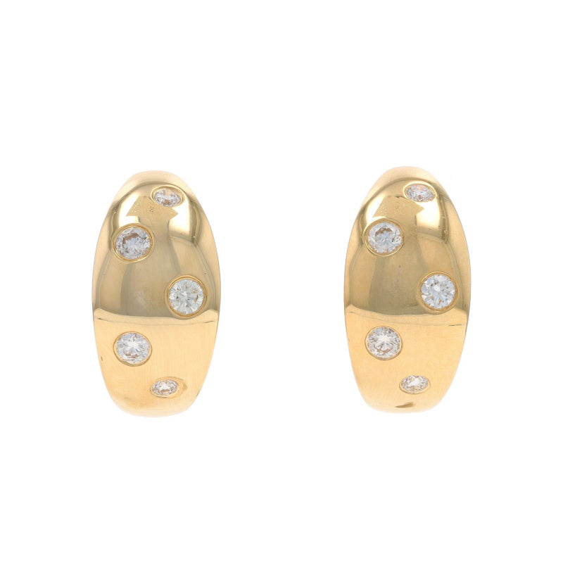 .29ctw Diamond Earrings Yellow Gold