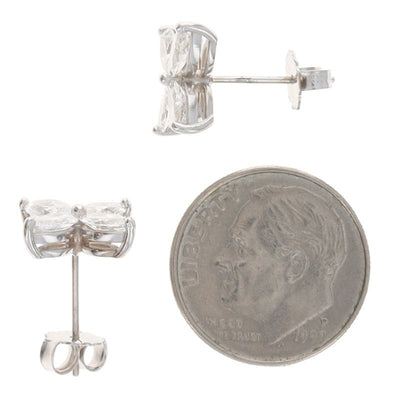 1.94ctw Diamond Women's Earrings White Gold
