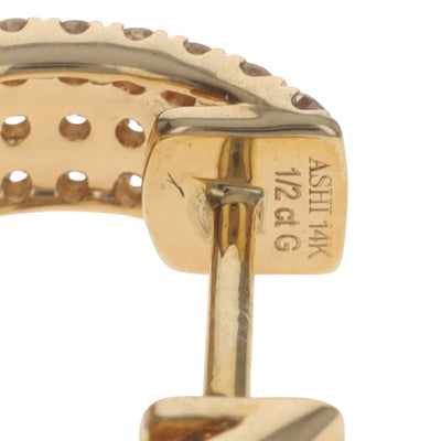 .50ctw Diamond Women's Earrings Yellow Gold