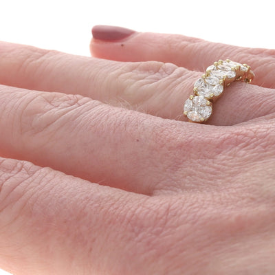 .98ctw Diamond Women's Band Yellow Gold