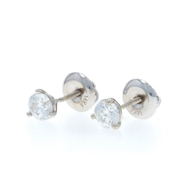 .62ctw Diamond Earrings White Gold