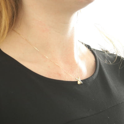 .12ctw Diamond Women's Pendant Necklace Yellow Gold