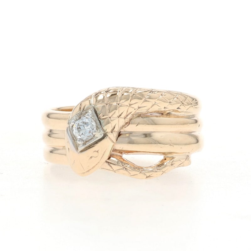 Diamond Women's Band Yellow Gold