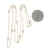.56ctw Diamond Diamond Cut Cable Chain Station Necklace Yellow Gold