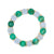 1.04ctw Emerald and Diamond Pendant Yellow Gold