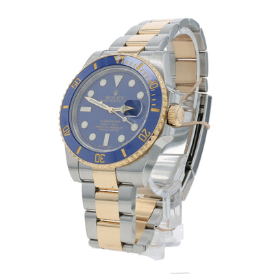 Rolex Submariner Bluesy Men's Watch 116613 Stainless Steel Automatic