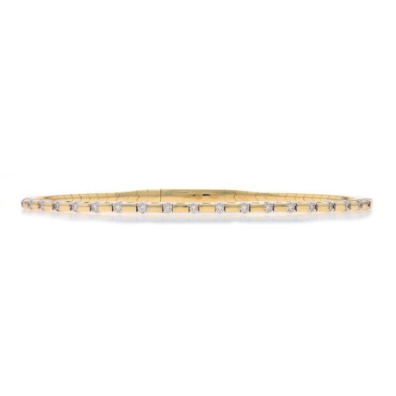 .27ctw Diamond Bracelet Yellow Gold