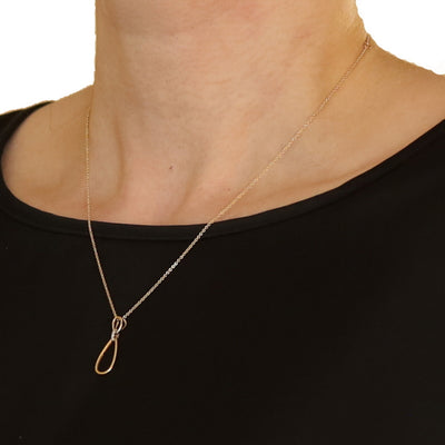 Diamond Pendant Necklace Yellow Gold