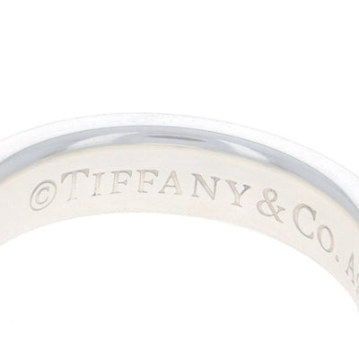 Tiffany & Co. 1837 Narrow Sapphire Band Sterling Silver