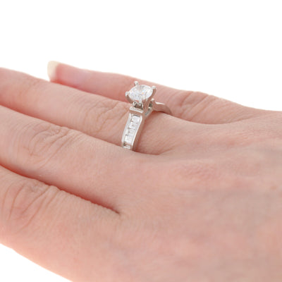 .50ctw Cubic Zirconia (placeholder) and Diamond See Description See Description Gold