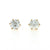 1.87ctw Diamond Earrings Yellow Gold
