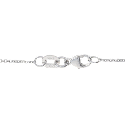 1.69ctw Diamond and Diamond Pendant Necklace White Gold