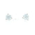 1.40ctw Diamond Earrings White Gold