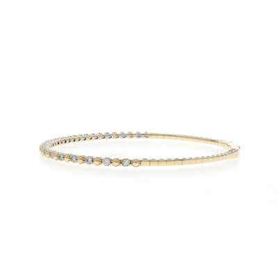 .40ctw Diamond Bracelet Yellow Gold