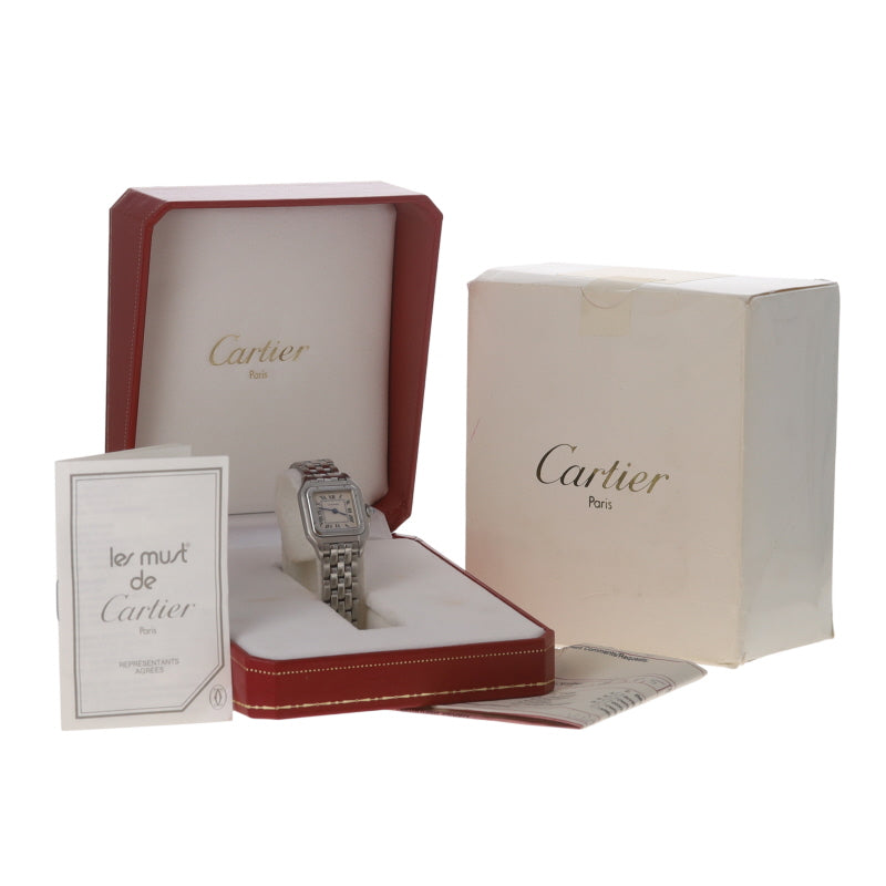 Cartier Panthere Ladies Watch 1320 Stainless Steel Quartz