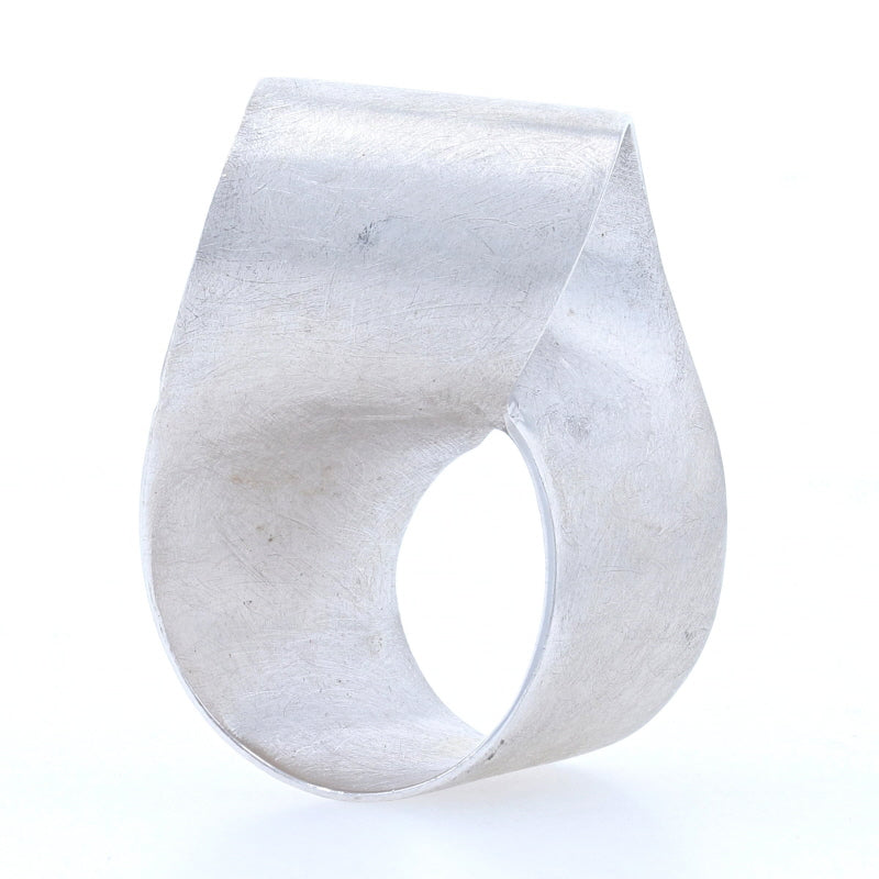 Bastian Inverun Infinity Pendant - Brushed Sterling Silver