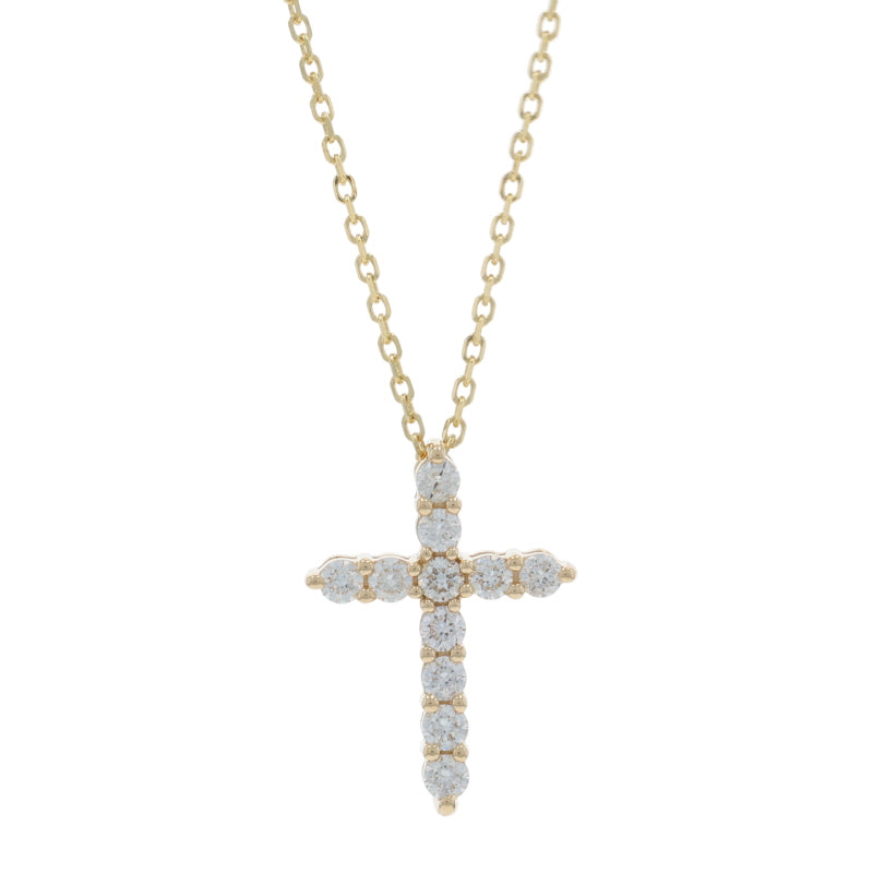 .25ctw Diamond Pendant Necklace Yellow Gold