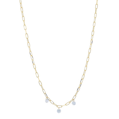 .30ctw Diamond Necklace Yellow Gold