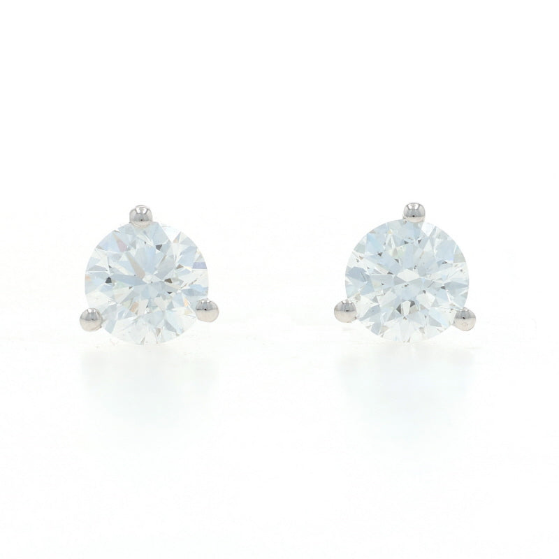 1.80ctw Diamond Earrings White Gold