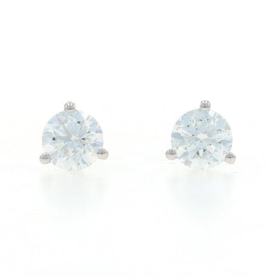 1.80ctw Diamond Earrings White Gold