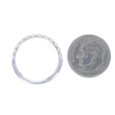 .62ctw Diamond Band White Gold