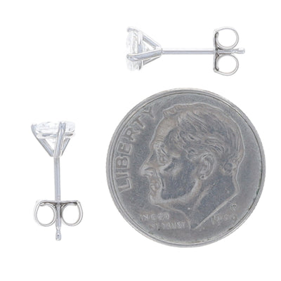 .74ctw Diamond Earrings White Gold