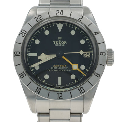 Tudor Black Bay Pro Men's Watch 79470 Stainless Steel Automatic