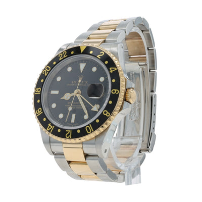 Rolex GMT-Master II Men's Watch 16713LN Stainless Steel Automatic