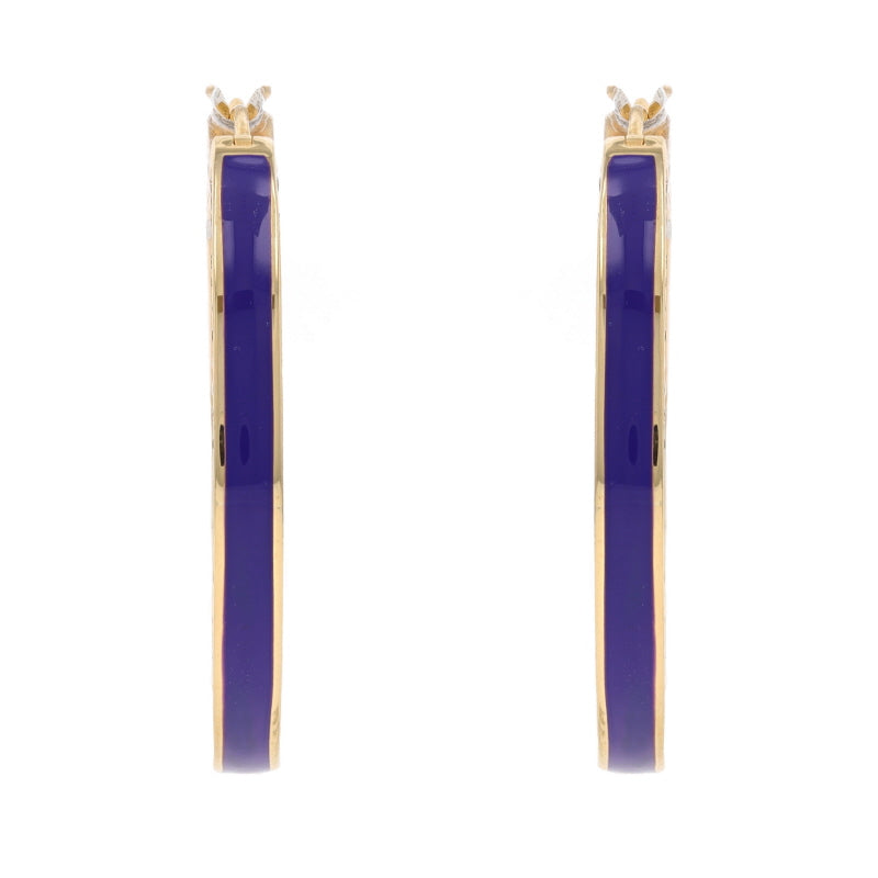 Michael M 1.26ctw Diamond Earrings Yellow Gold