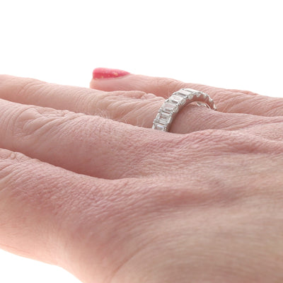 2.07ctw Diamond Women's Band White Gold