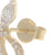 0.29ctw Diamond Earrings Yellow Gold