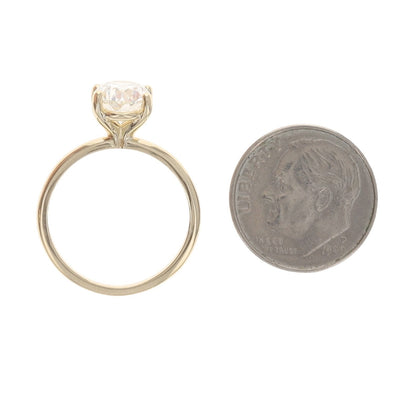 Diamond Women's Ring Yellow Gold