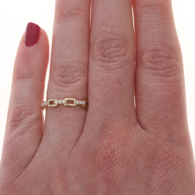 .15ctw Diamond Band Yellow Gold
