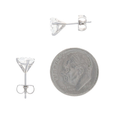 1.80ctw Diamond Earrings White Gold